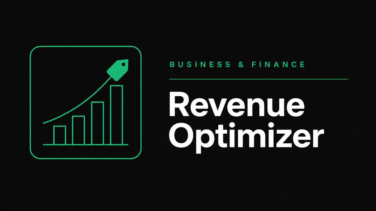 Revenue Optimizer cover artwork