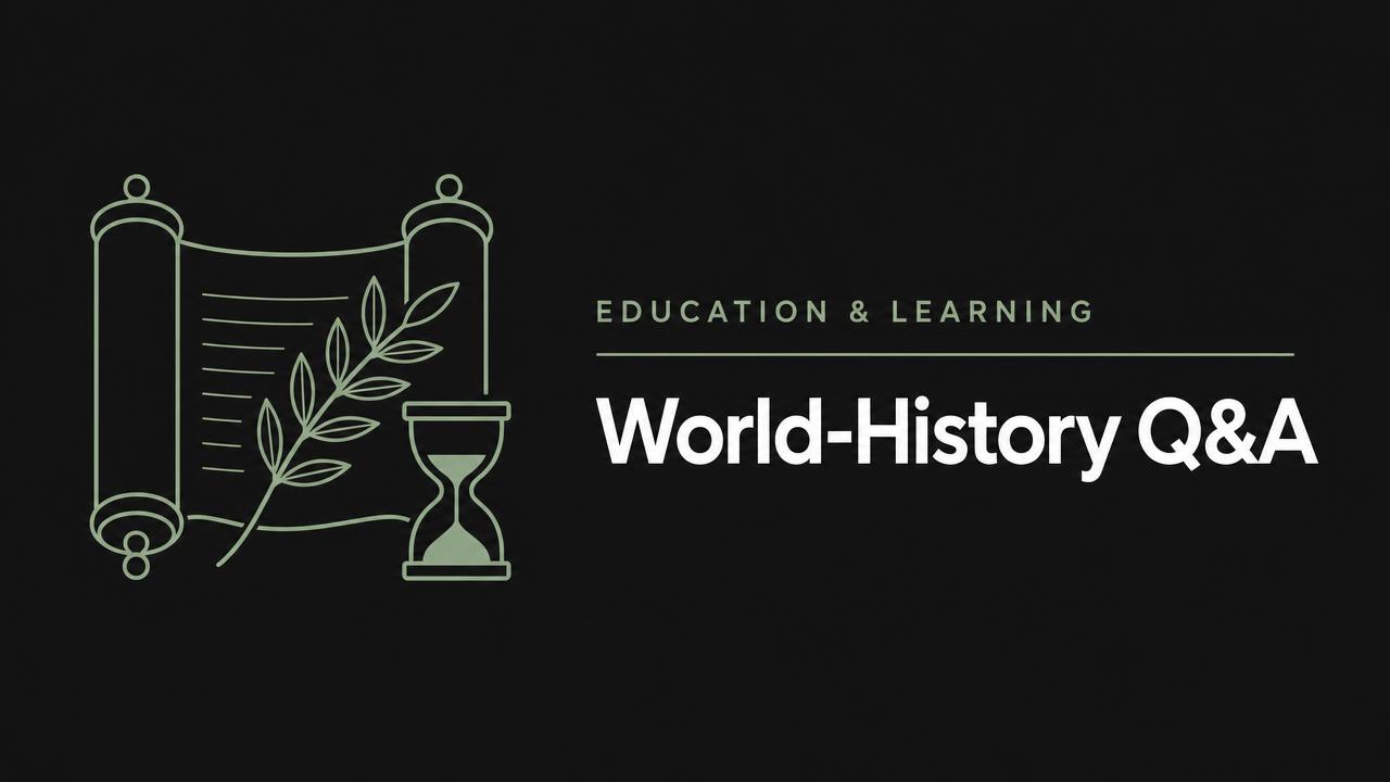 World-History-Q-A cover artwork